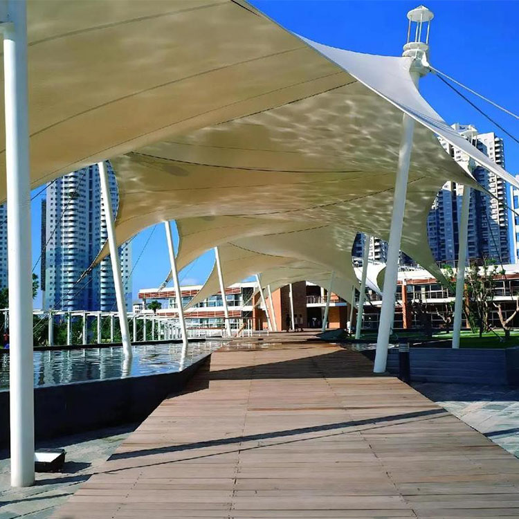 双辽市膜结构景观棚