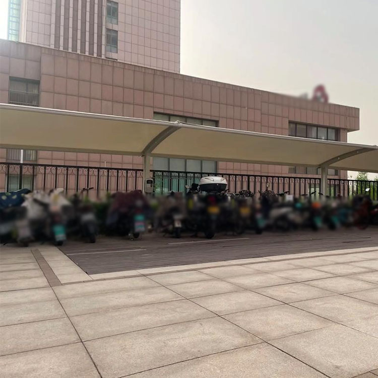 双辽市膜结构电动车棚